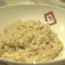 Risotto saporito al gorgonzola